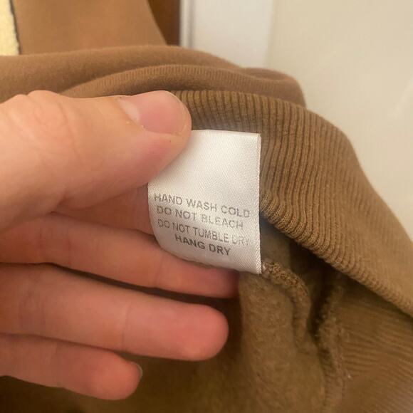 Alice & Wonder Chicago Sweater Brown size S Oversized Sweatshirt Soft $88 - Picture 10 of 14